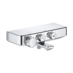 Grohe Grohtherm SmartControl vanová baterie na stěnu ano StarLight Chrome 34718000