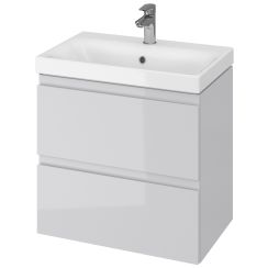 Cersanit Moduo skříňka 59.5x37.5x57 cm závěsná pod umyvadlo šedá S929-003