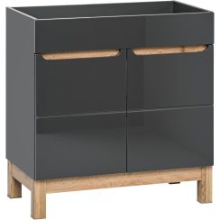 Comad Bali White skříňka 60x45x85 cm pod umyvadlo stojící BALIGREY820