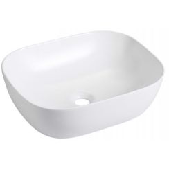 Bathco Spain Olea umyvadlo 49x40 cm obdélníkový na pult bílá 4072
