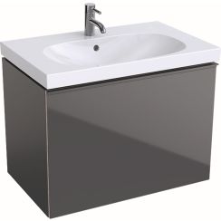 Geberit Acanto skříňka 74x47.5x53.5 cm závěsná pod umyvadlo láva 500.611.JK.2