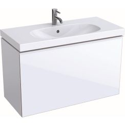 Geberit Acanto skříňka 89x41.6x53.5 cm závěsná pod umyvadlo bílá 500.616.01.2