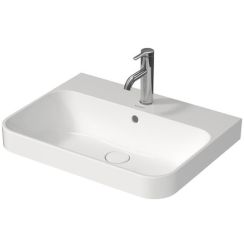 Duravit Happy D.2 umyvadlo 60x46 cm obdélníkový na pult bílá 2360600000