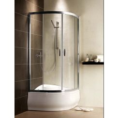 Radaway Premium Plus A 1700 sprchový kout 80x80 cm půlkulatá 30411-01-01N