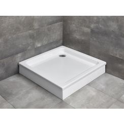 Radaway Siros C čtvercová sprchová vanička 90x90 cm bílá SBC9917-1