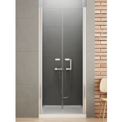 New Trendy New Soleo sprchové dveře 110 cm sklopné chrom lesk/průhledné sklo D-0127A