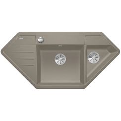 Blanco Lexa 9 E granitový dřez 107x51 cm hnědá 524997