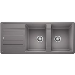 Blanco Legra 8 S granitový dřez 116x50 cm šedá/grafitová/onyx 523164