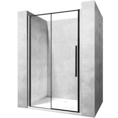 Rea Solar Black sprchové dveře 120 cm posuvné REA-K6312