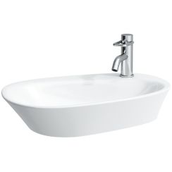 Laufen Palomba umyvadlo 60x40 cm na pult bílá H8168034001121