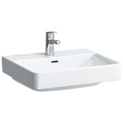 Laufen Pro S umyvadlo 55x46.5 cm obdélníkový klasický-na pult bílá H8169620001041