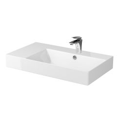 Cersanit Inverto umyvadlo 80x45 cm obdélníkový bílá K671-016