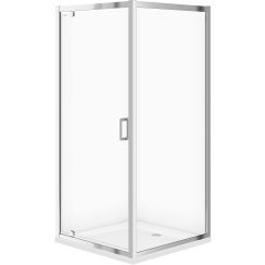 Cersanit Arteco sprchový kout 90x90 cm čtvercový chrom lesk/průhledné sklo S157-010
