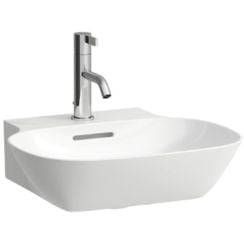 Laufen Ino umyvadlo 45x41 cm klasický-na pult bílá lesk H8163000001041