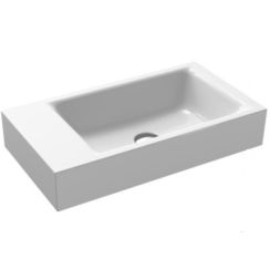 Kaldewei Puro umyvadlo 55x30 cm obdélníkový klasický bílá 901206433001