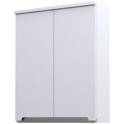 Oristo Silver skříňka 60.2x25x71.6 cm boční závěsné bílá OR33-SG2D-60-1