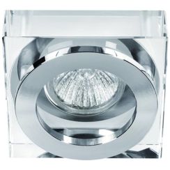 Orlicki Design Astro zapuštěná světla 1x8 W chrom-průhledná 5903689783255