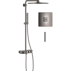 Grohe Euphoria sprchová sada na stěnu s termostatem ano grafitová 26508A00