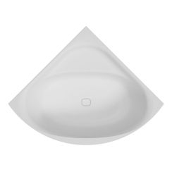 Hoesch iSensi vana s obkladem 150x150 cm Levostranná bílá 3857.010