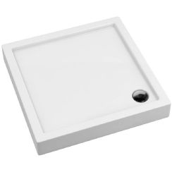 Schedpol Competia čtvercová sprchová vanička 80x80 cm bílá 3.0160