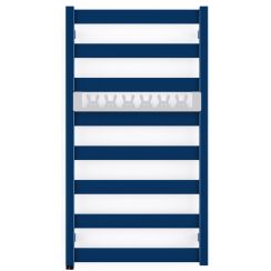 Terma Vivo koupelnový radiátor žebříkový 67x30 cm bílá WZVON067030K916S1U