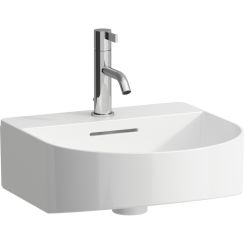 Laufen Sonar umyvadlo 60x42 cm polokulatý klasický-nábytkový bílá lesk H8163420001041