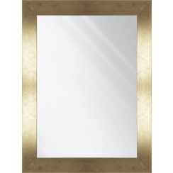 Ars Longa Simple zrcadlo 73x133 cm obdélníkový zlatá SIMPLE60120-Z