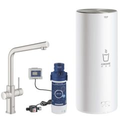 Grohe Red kuchyňská baterie s ohřevem vody stojící SuperSteel 30325DC1