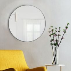 Baltica Design Tiny Border Round zrcadlo 100x100 cm kulatý stříbrná 5904107904542