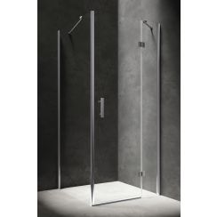 Omnires Manhattan sprchový kout 100x90 cm obdélníkový chrom lesk/průhledné sklo MH9010CRTR