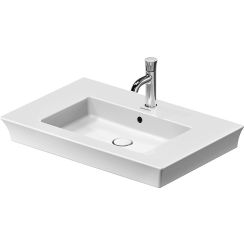 Duravit White Tulip umyvadlo 75x49 cm obdélníkový nábytkový bílá 2363750000