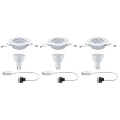 Paulmann LED zapuštěná světla 3x4.5 W bílá 93845