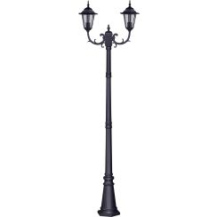 Kaja Standard venkovní stojací lampa 2x60 W černá K-7064A2/2CZARNY