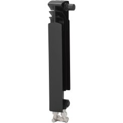 KFA Armatura G500F pokojový radiátor 57.2x8.2 cm podłączenie spodní černá 878-151-81