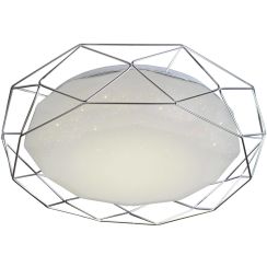 Candellux Sven nástěnné svítidlo 1x24 W bílá-chrom 98-73211