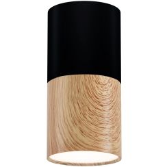 Candellux Tuba stropní světlo 1x15 W černá 2282862