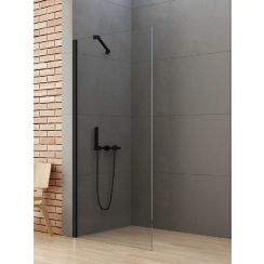 New Trendy New Soleo Black sprchová zástěna walk-in 70 cm černá matný/průhledné sklo K-0767