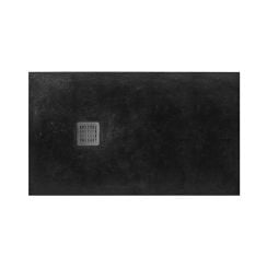 Roca Terran obdélníková sprchová vanička 100x80 cm černá AP1013E832001400