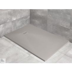 Radaway Kyntos F obdélníková sprchová vanička 140x90 cm cement HKF14090-74