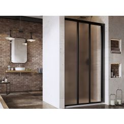 Ravak Supernova sprchové dveře 120 cm posuvné černá matný/ 00VG03R2ZG