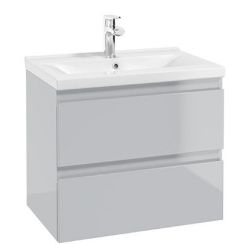 Defra Como skříňka 59.9x40x50 cm závěsná pod umyvadlo šedá 123-D-06052