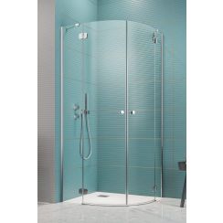 Radaway Torrenta PDD sprchový kout 100x80 cm půlkulatá 131640-01-01