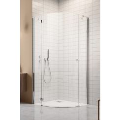 Radaway Torrenta PDJ sprchový kout 80x80 cm půlkulatá 131710-01-01