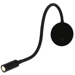 Light Prestige Senise nástěnné svítidlo 1x3 W černá LP-2021/1WBK