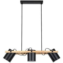 Rabalux Nicolas závěsné svítidlo 3x9 W černá 5279