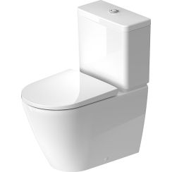 Duravit D-Neo kompaktní záchodová mísa bílá 20020900001