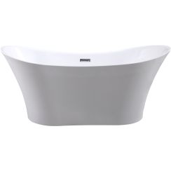 Besco Amber volně stojící vana 170x80 cm oválná bílá #WAS-170-AB