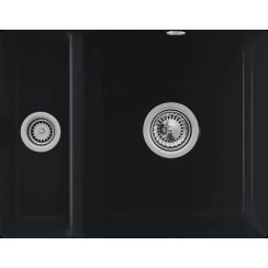 Villeroy & Boch Subway keramický dřez 54.5x44 cm černá 675801S5
