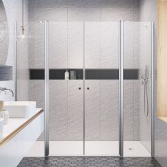 Radaway Eos DWD II sprchové dveře 67 cm sklopné 13799670-01-01