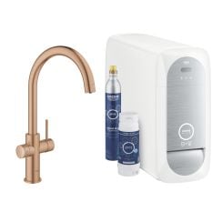 Grohe Blue kuchyňská baterie stojící grafitová/šedá 31455DL1